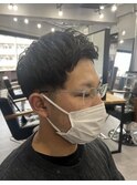 【WAVY】アップバングショート