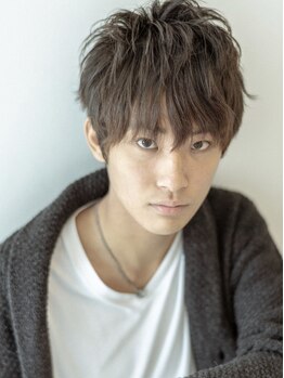 スキャナー(Scanner)の写真/メンズパーマで動きを出し、カッコいいスタイルに☆再現性が高く、自宅でのスタイリングも簡単に！