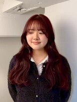 ロマリア ヒルズ 表参道 原宿(Lomalia HILLS)&nbsp;前髪イメチェンカットケアカラー[表参道ダブルカラー縮毛矯正]