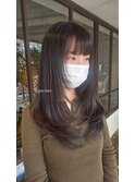韓国レイヤー　レイヤーカット　近鉄八尾　八尾