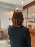 くびれレイヤー×ピンクブラウン