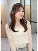 韓国ヘア/透明感カラー/レイヤーカット/ハッシュ/浦和