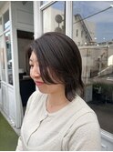 切りっぱなしボブ