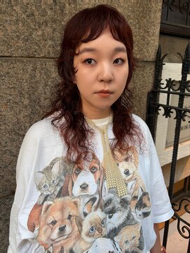 ヘン(hen) 【心斎橋hen】マレットヘア　パーマ　ウルフパーマ