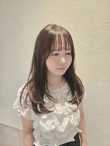 エンドット(en.)&nbsp;ロングレイヤー&顔周りカット　担当寺尾