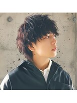 NYNY MEN エビスタ西宮店【メンズサロン/メンズカット】【11/1OPEN(予定)】&nbsp;マッシュヘア×ツイストスパイラルパーマ