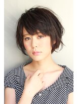 ミンクス 原宿店(MINX)&nbsp;【似合わせカット】美シルエット☆大人ショート×ブルージュ