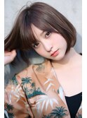 クラシカルなノーブルボブにとろみ感♪　小顔　大人可愛い