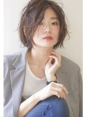 【tela】シアベージュ・スイングショートボブ【溝の口】