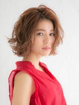アース 小田原店(HAIR&MAKE EARTH) ゆるふわボブスタイル
