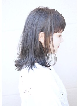 シーン(hair design SCENE) ≪谷添担当≫ダブルカラーで透明感のあるブルージュに♪