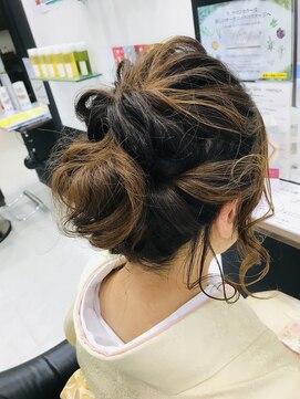 ヘアメイク アフェクト(hair make afe'cto) ヘアセット