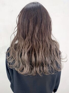 アルバム 銀座(ALBUM GINZA) ラベンダーグレージュ_ローライトスリークボブ_ba286923