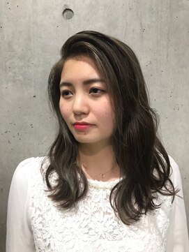 アグ ヘアー グスマン 西永福店(Agu hair guzman) ミランダハイライトxオリーブグレージュ