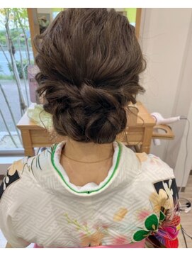 アンソメット 上津店(UN SOMMET) 結婚式・成人式・卒業式ヘアセット