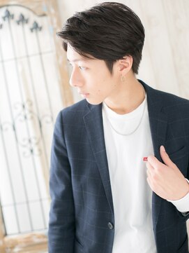 グルーミングサロン バーバー キャッスル 北浦和西口(Grooming salon Barber Castle) モテる男の好感度コンマバングショートマッシュJ
