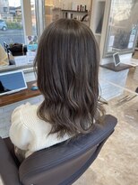 リッシュ 佐倉店(Lish)&nbsp;イメチェンヘアスタイル　ミルクティーベージュ@古山