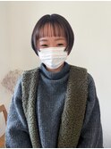 前髪ラウンドと顔まわりレイヤー