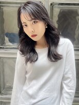 【佐伯】韓国風ダークトーンロング