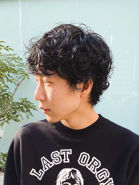 ルーカス(LUCAS) この春メンズにおすすめ!!!色気のあるカーリーマッシュ