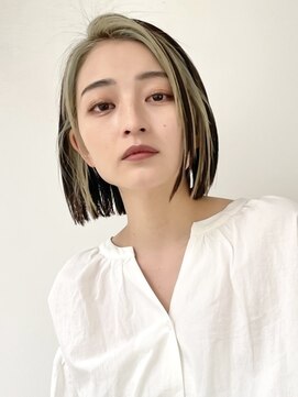 トルネード(TORNADO) 切りっぱなしボブ フェイスフレーミング t519