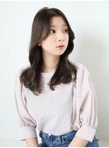 大人かわいい韓国風美髪レイヤーこなれミディ【milly梅田】