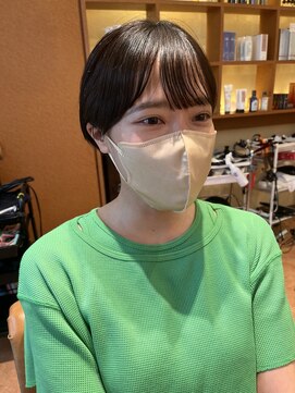 ブルーモスク トウキョウ(TOKYO) 頭の形が綺麗に見えるショートボブ　松山美容室