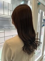 ヘアアンドメイク 心座(hair&make)&nbsp;大人ブラウン　福田昌子