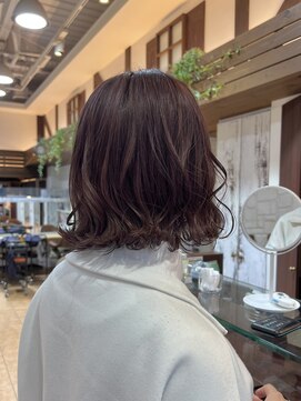 ベンチ(bench) ピンクラベンダー×ボブ