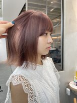 ロンドシエル 横浜(Lond ciel)&nbsp;ピンクベージュ/ハイトーン/ケアブリーチ/横浜