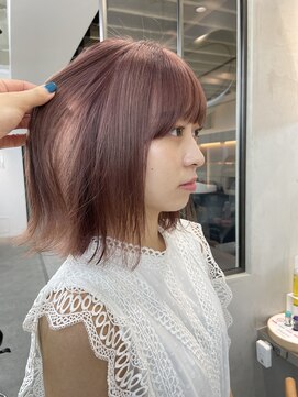 ロンドシエル 横浜(Lond ciel) ピンクベージュ/ハイトーン/ケアブリーチ/横浜