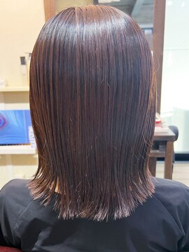 オンスター(ONSTAR) 20代30代40代髪質改善カラーナチュラルボブブラウン透明感小顔