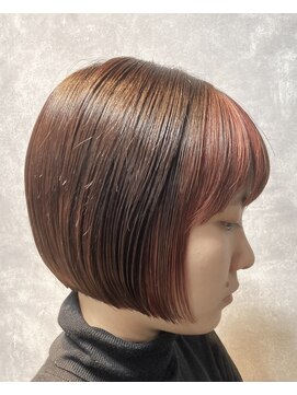 アンバー(Amber) 夏のヘアアレンジハイライトカラーサーフカール/札幌/南区/川沿5