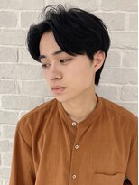 リコバイアフロート(riko by afloat)&nbsp;センターパート/カルマパーマ/ショート[メンズカット竹田]