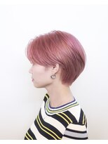 ルプラ ガーデン(le-pla garden)&nbsp;ピンク#ダブルカラー#ハンサムショート#ケアブリーチ#豊橋#豊川