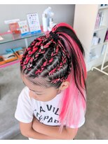 アンゼロ(UNZELO)&nbsp;ポニーテールコーンロウ