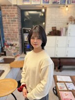 ヘアー アレス(hair ales) レイヤーボブ　レイヤーミディアム　似合わせカット　