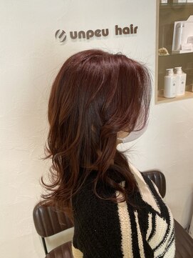 アンプヘアー 西京極店(unpeu hair) 30代大人女子おすすめの艶カラー