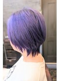 くびれウルフショート×アメジストカラー