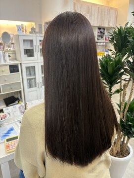 アムプリエ(Ame briller) アッシュブラウン/髪質改善うるちゅらカラー