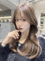 韓国ワンホンヘアくびれヘア魅力倍増カール