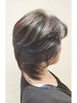 松本平太郎美容室 吉祥寺パートファイブ(PART5) ミディアムレイヤー×ポイントパーマ×イノアカラー
