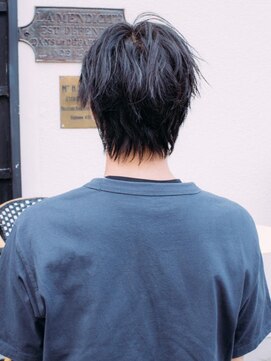 バーバーバー 八広(BARBER-BAR) アップバングスタイル