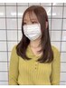 【再来・ケアカラー】カット＋ケアカラー＋トリートメント￥13000