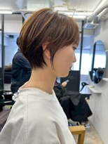 ジュベ 別府店(juve.) 別府ショートボブ顔まわりレイヤーカット髪質改善カラー30代