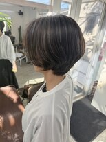 ニコ ヘアデザイン(nico hair design)&nbsp;ハイライト+レディースショート
