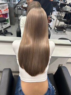 キング 心斎橋店(K!ng) 縮毛矯正髪質改善レイヤーカットトリートメント心斎橋美容室