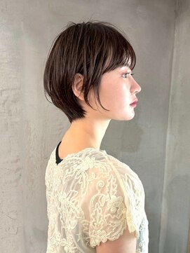 ディモアンド 表参道(Dimo&) xカット//ホワイトグレージュ/レイヤーカット/チェリーブラウン