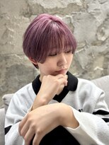 ペルソナ(PERSONA)&nbsp;ハイトーンピンク×マッシュショート