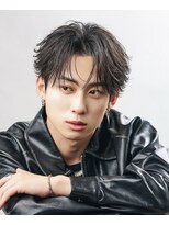 アストラ(ASTRA) MEN’S HAIR/波巻きツイストスパイラル/リバースセンターパート
